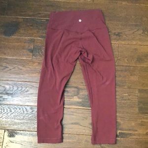 Lululemon crops
